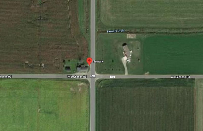 Newark Gas Station and General Store - Aerial Map (newer photo)